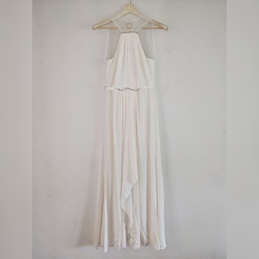 David's Bridal White Dress - Bride, Bachelorette, Baby Shower,